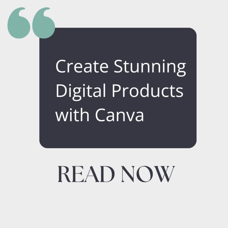 Create Stunning Digital Products with Canva