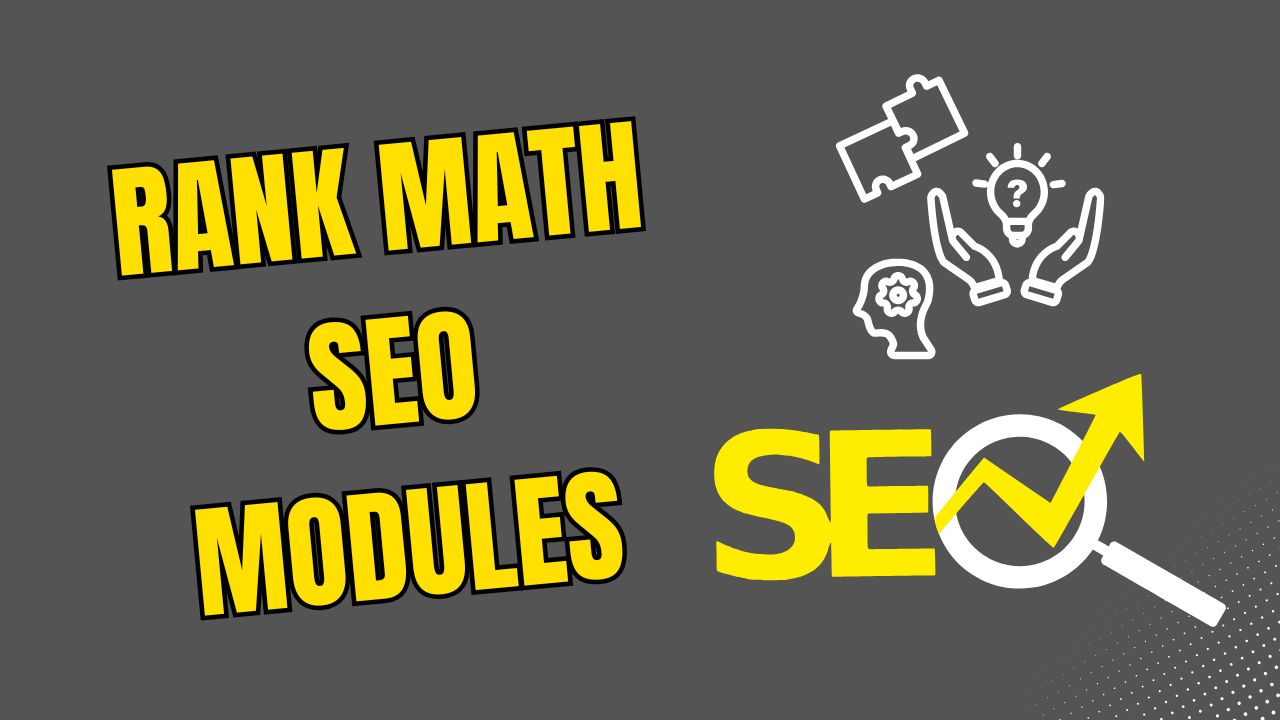 Rank Math SEO Modules