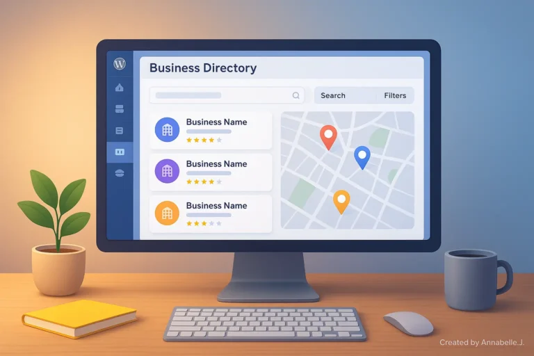 How To Make Your Own Business Directory Website Fast! 1 Modern business directory website dashboard with listings and maps