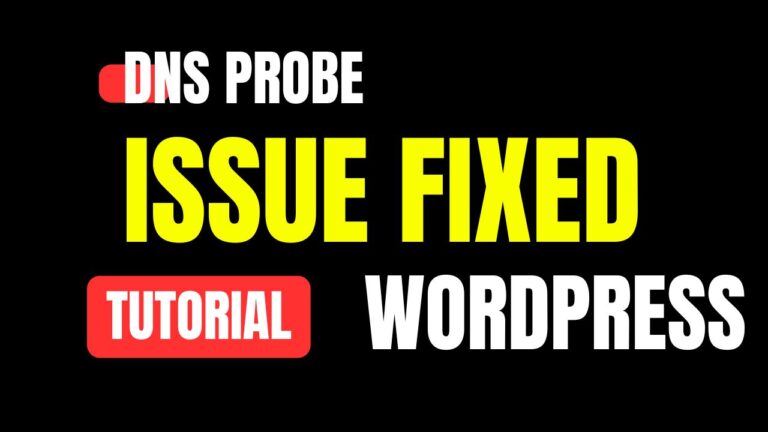 DNS_PROBE_FINISHED_NXDOMAIN Error fix Tutorial