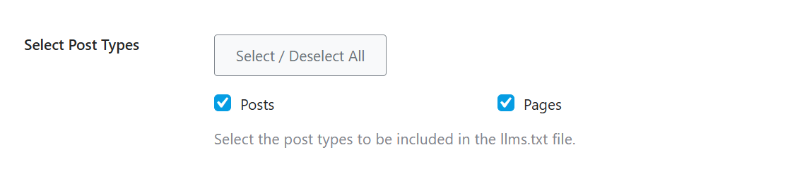 Rank Math’s Llms.txt Feature 2025: What It Is And Why It Matters For Ai Discovery 4 Select Post Types