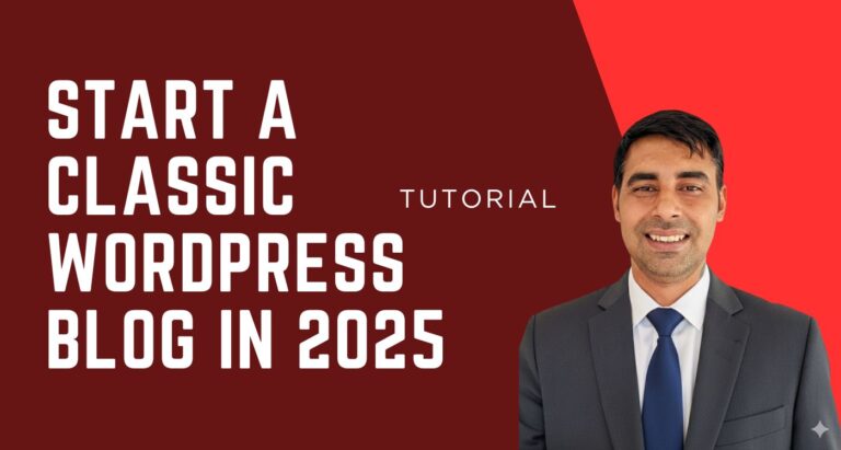 Start A Classic Wordpress Blog In 2025 – No Coding Needed! 10 Start a Classic WordPress Blog in 2025