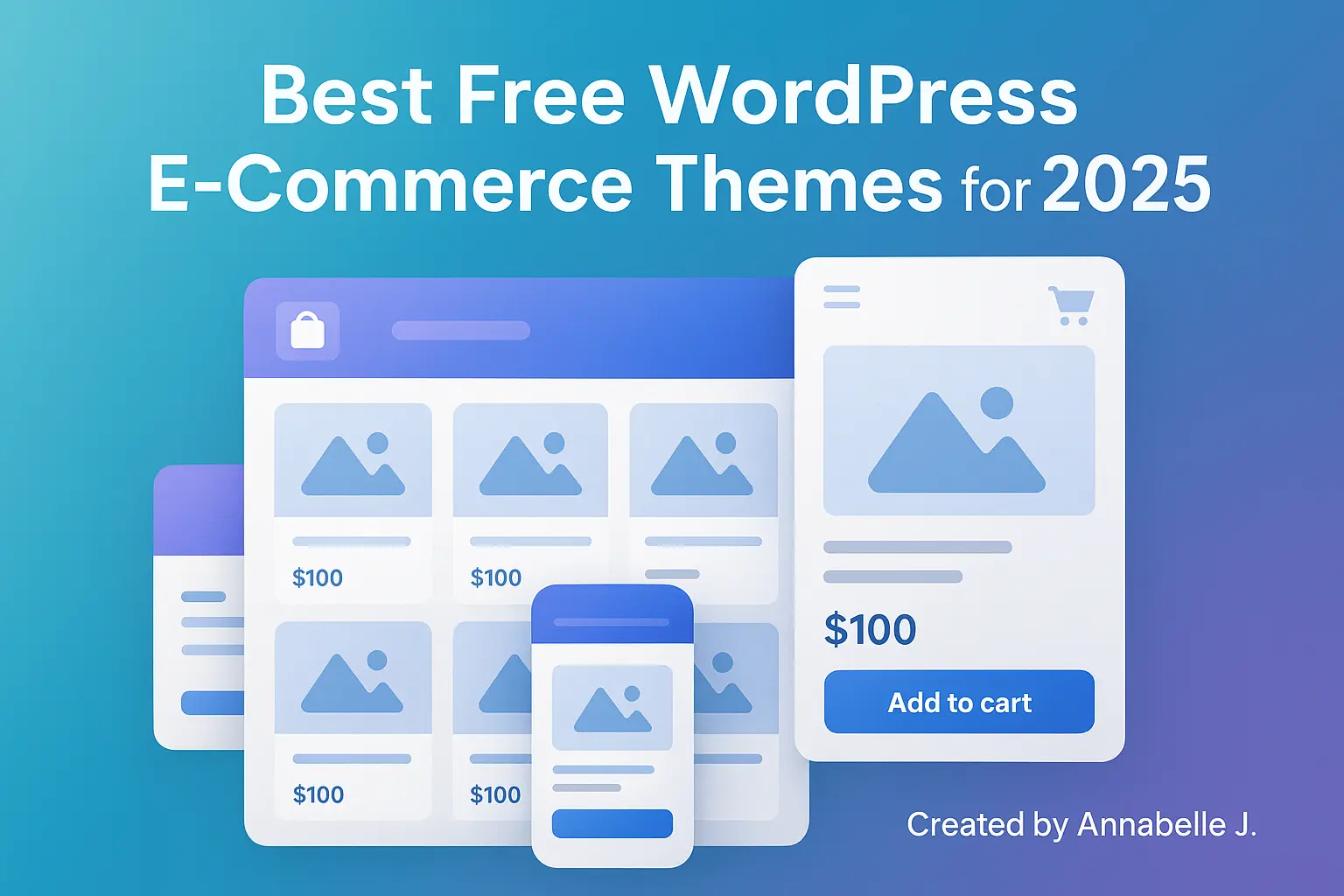 Best free WordPress eCommerce themes for 2025 with modern WooCommerce UI and clean online store layout.