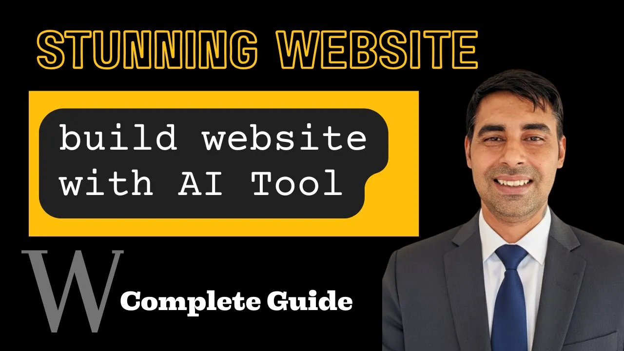 How to Build Stunning Website Using Only AI